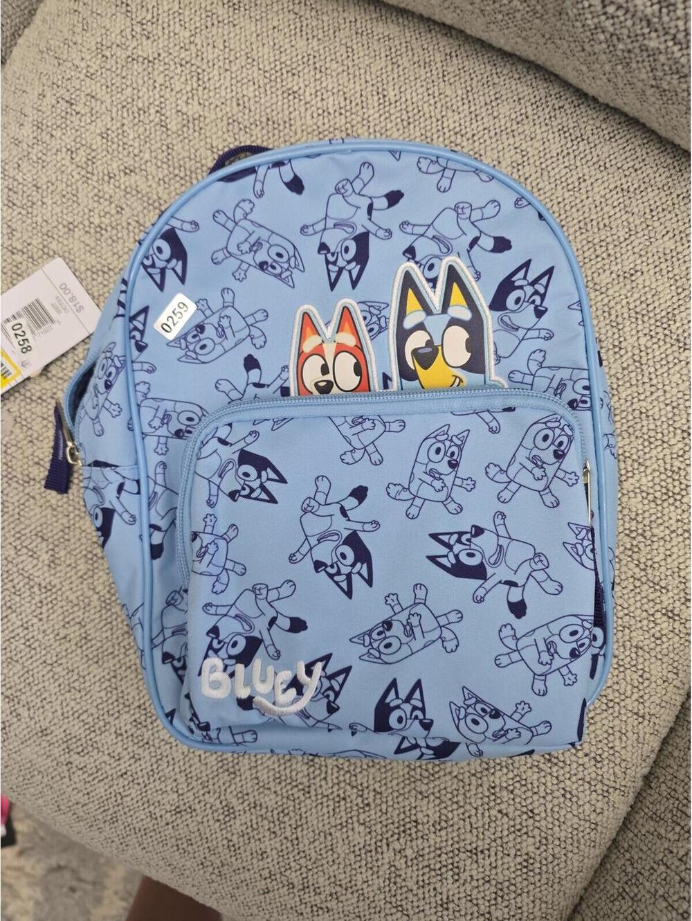 New bluey from disney toddler backpack item 259 bin 16